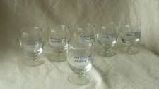 SERIE DE 6 VERRE BALLON RICARD