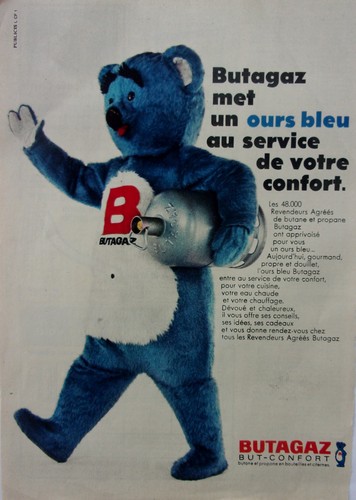 Publicite ancienne butagaz - ancienne,