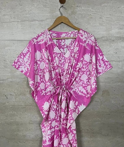 100 coton caftan indien fait - coton,