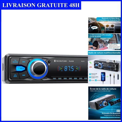 Autoradio bluetooth fm 1 - autoradio, 5.0