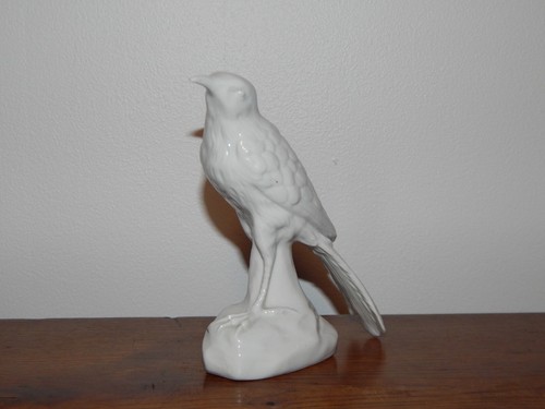 Sculpture oiseau porcelaine - oiseau, en