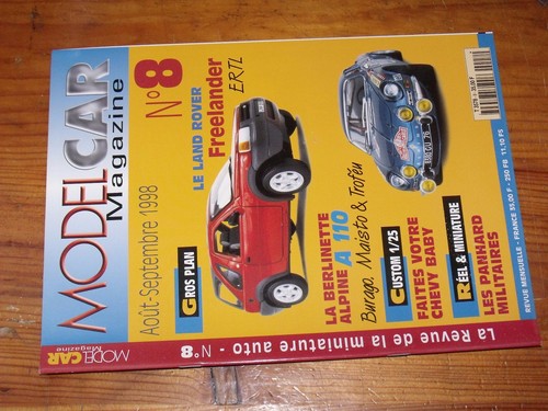Revue model car magazine - car,