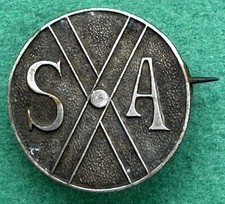 Insigne ancien inconnu - S X A - Politique ou religieux - à identifier