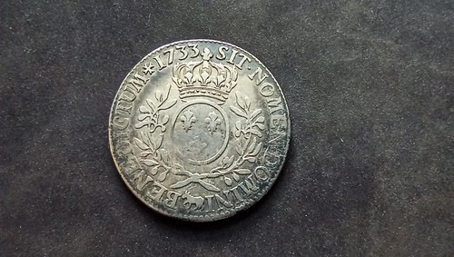 Ecu argent louis béarn aux - louis, xv