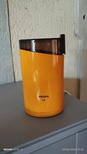 ANCIEN MOULIN A CAFÉ VINTAGE ORANGE KRUPS 75 TYPE 775 ÉLECTRIQUE