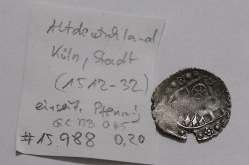 Pièce monnaie cologne - pièce, de