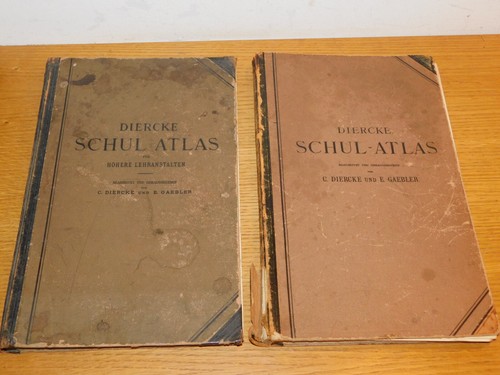 1908 1905 carte diercke - carte,