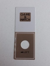 game watch Nintendo plaque