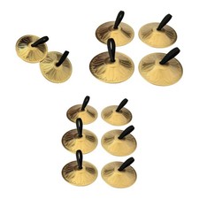 Cymbales à doigts en métal