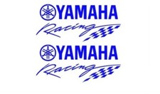 2 STICKERS YAMAHA, taille H 8cm x l 18cm couleur aux choix