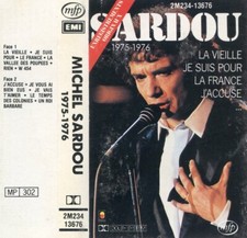 MICHEL SARDOU CASSETTE K7 MC AUDIO TAPE COMPILATION MFP REEDITION 1983 /+ RARE +