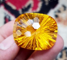 Citrine orange jaune dorée 65