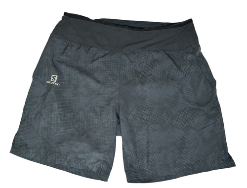 Salomon mens grey - grey, black