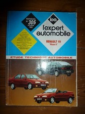 R19 Ph II Revue Technique Renault Etat - Bon Etat Occasion