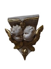 Console murale  avec des anges