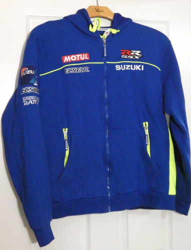 Team suzuki moto hoodie - team,
