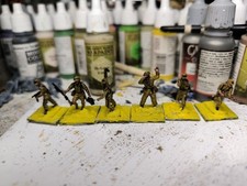 1/72 petits soldats 6 africa Corps Allemand 1939/45