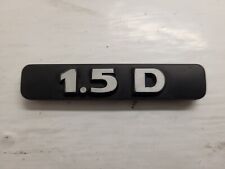 Monogramme baguette extérieur avant conducteur pour Citroën saxo phase 2 de 1999