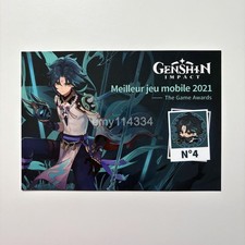 Genshin Impact Japan Expo Paris 2022 The Game Awards 2021 Postcard [XIAO]