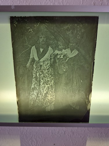 Unique rare plaque verre - unique,