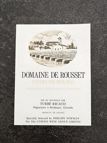 étiquette vin domaine - Étiquette,