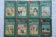 Romans populaires - Ensemble de 8 volumes - Éditions des loisirs - 1936-1939 