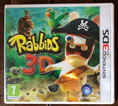 Rabbids nintendo 3ds - 3d, (nintendo