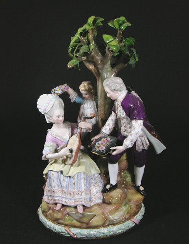 Meissen figure d95 gardner - d95, ‘gardner