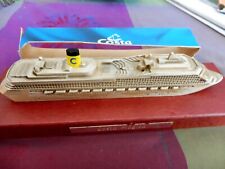 Costa Magica - Miniature / Maquette Bateau / Paquebot de Croisière en métal