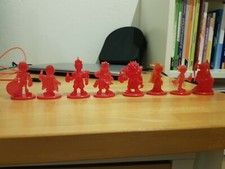 8 Final Fantasy X SD Figurines Figure Coca Cola FF 10 COMPLETE Tidus Yuna Auron