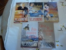 VIRGINIA  ANDREWS , 5 livres ,série complète " LA FAMILLE  LOGAN "  F.   LOISIRS