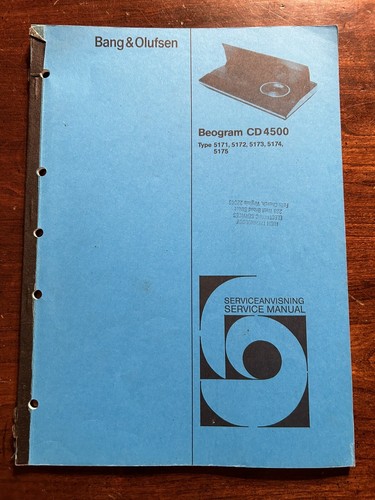 Bang olufsen beogram cd4500 - bang, &