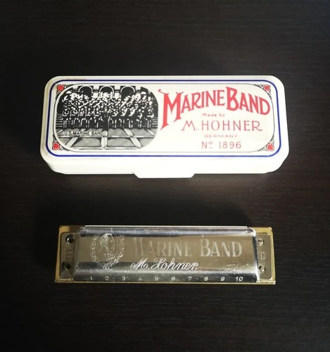 Harmonica marine band - harmonica, m
