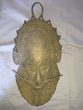 ANCIEN GRAND BEAU MASQUE ROI