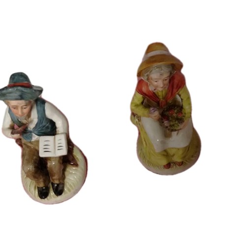 Paire figurines anciennes - figurines,