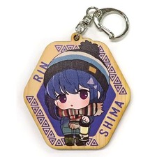 Porte-clés en bois de