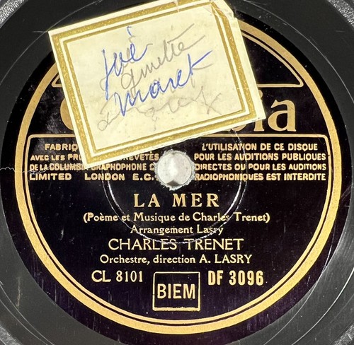 Charles trenet mer - charles, /