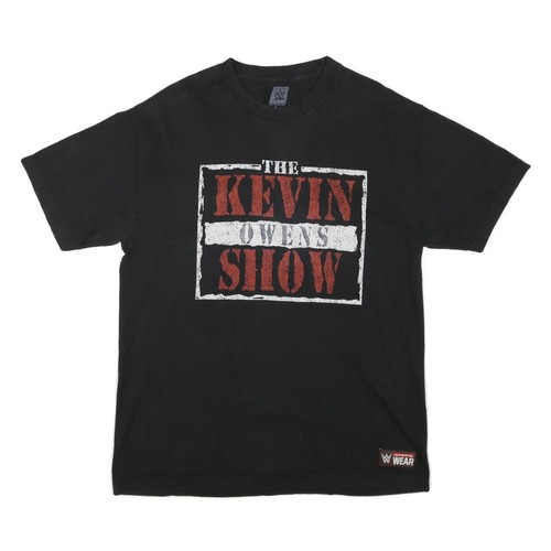 Shirt wwe noir - kevin, owens