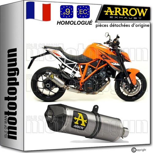 Arrow pot echappement approuve - arrow,