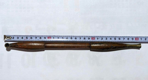 Ancienne pipe japonaise kenka - ancienne,