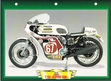 CARTE FICHE TECHNIQUE MOTO  /