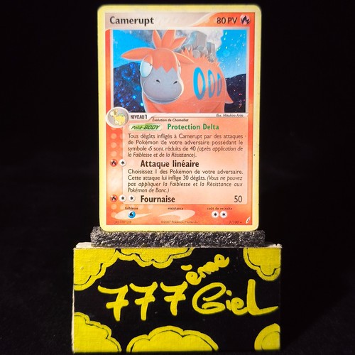 Carte pokémon camerupt - pokémon,