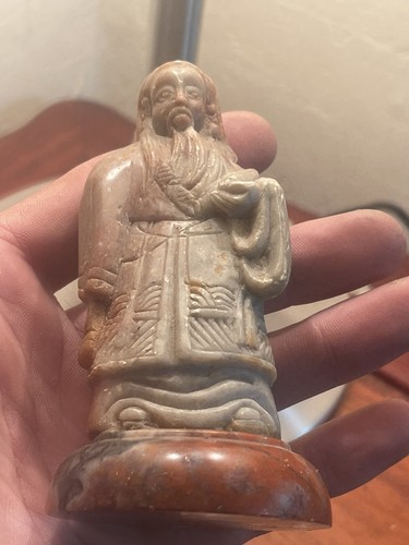 Statuette chine xxème pierre - chine,