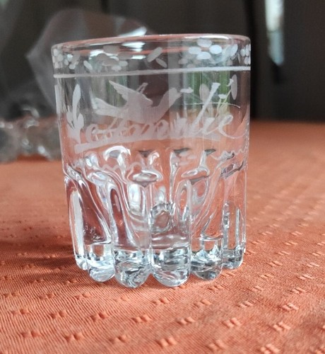 Verre amitié gravé - de,