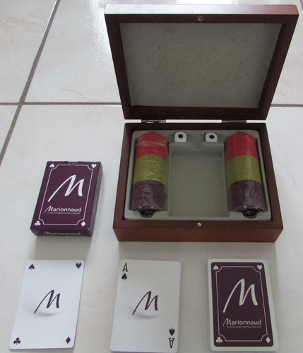 Coffret bois poker - en,