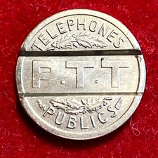 #7250 - Jeton 1937 Téléphone