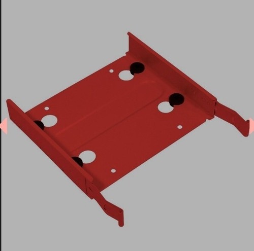Rack support fixation metal - de,