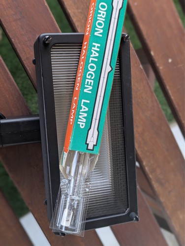 Torche halogene eclairage