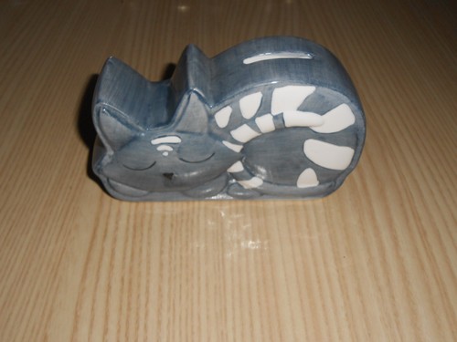 Tirelire chat qui dort - ,, en