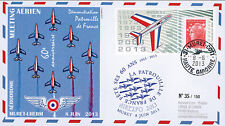 PAF13-6 FDC "60 ans Patrouille de France - Muret / ALPHAJET & MYSTERE IV" 2013